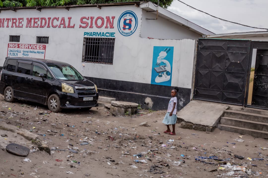 Exterior of the Zion Medical Clinic